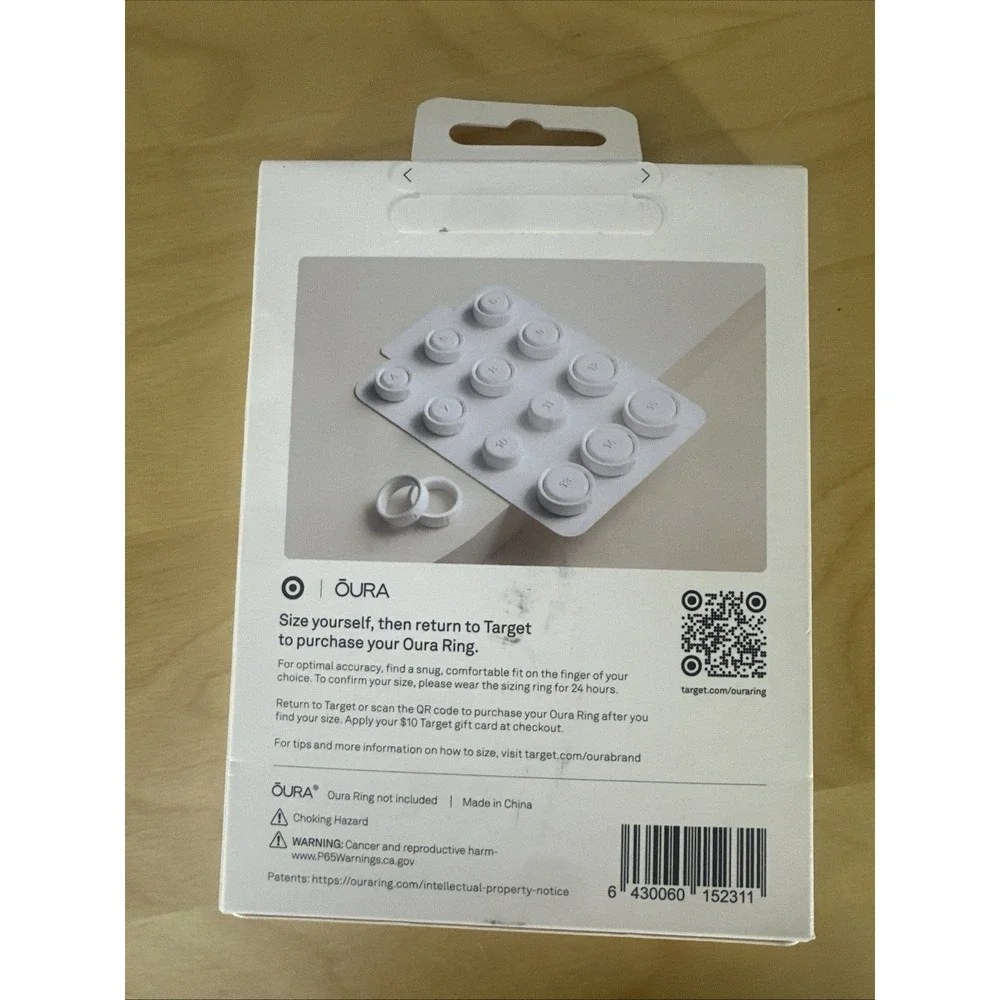 Oura Ring 4 Sizing Kit Official Size Before You Buy New Sealed
